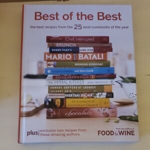 Best of the Best Cookbook by Food & Wine